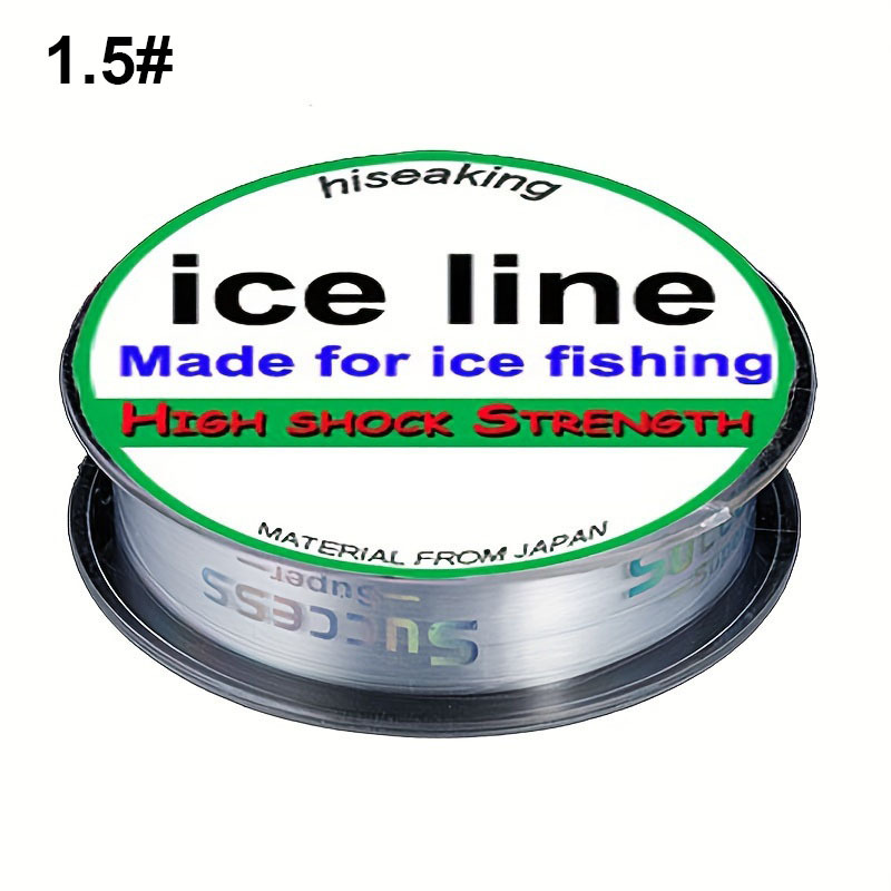 100m Fluorocarbon Fishing Line Transparent Carp Wire Winter Ice Nylon  Multifilament Fishing Lines Super Stronger Monofilament