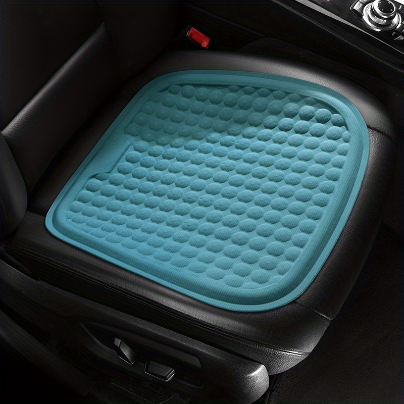 1pc Car Seat Cushion Silicone cushion cushion Car Seat Driving Improve  Vision Posture Honeycomb breathable cooling decompression Car for Summer