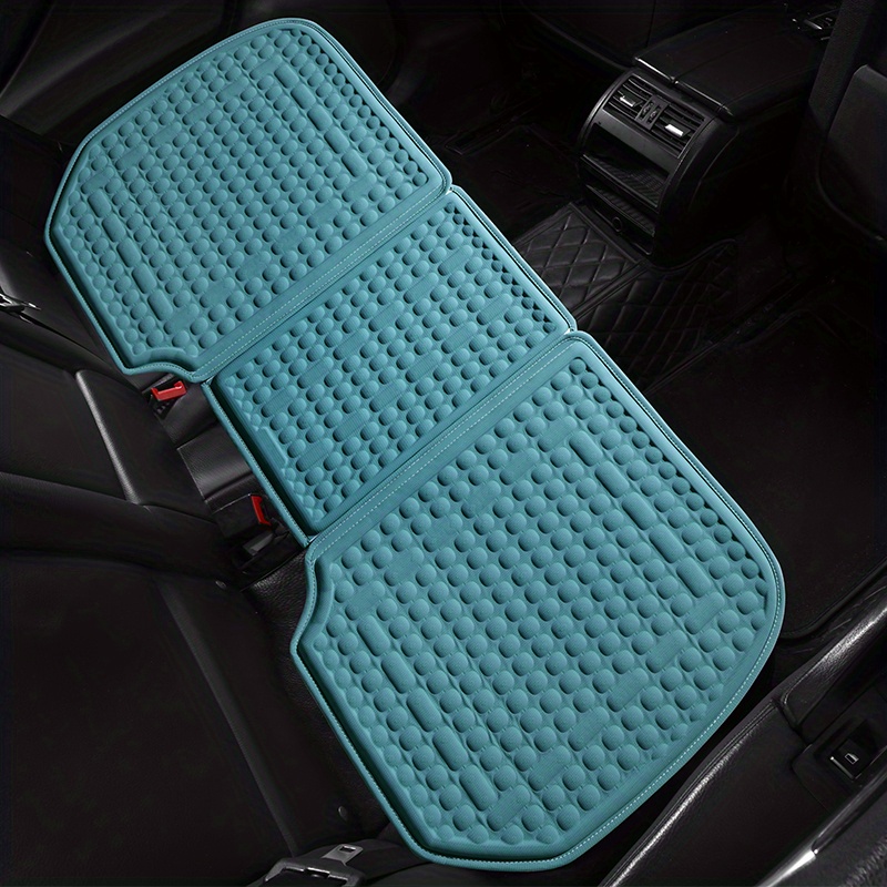 1pc Car Seat Cushion Silicone cushion cushion Car Seat Driving Improve  Vision Posture Honeycomb breathable cooling decompression Car for Summer