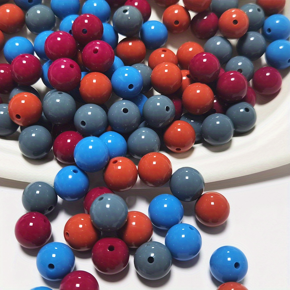 12mm Silicone Navy Blue Beads  High Quality CRAFT SUPPLY