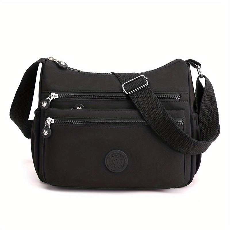 Canvas Crossbody Bag Women's Shoulder Bag Square Purse