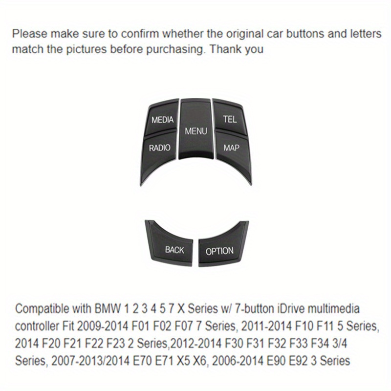 Abs F Chassis Interior Accessories Multimedia Button - Temu