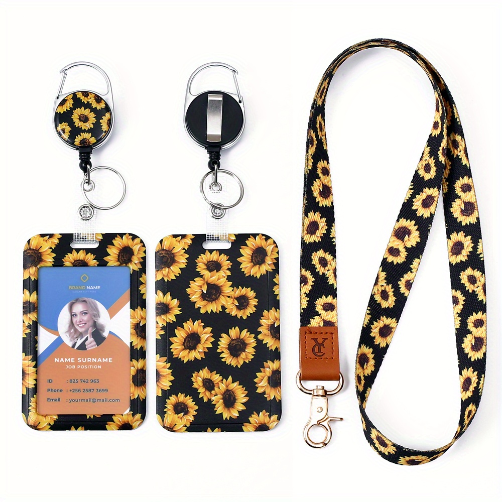 louis vuitton id badge holder with lanyard