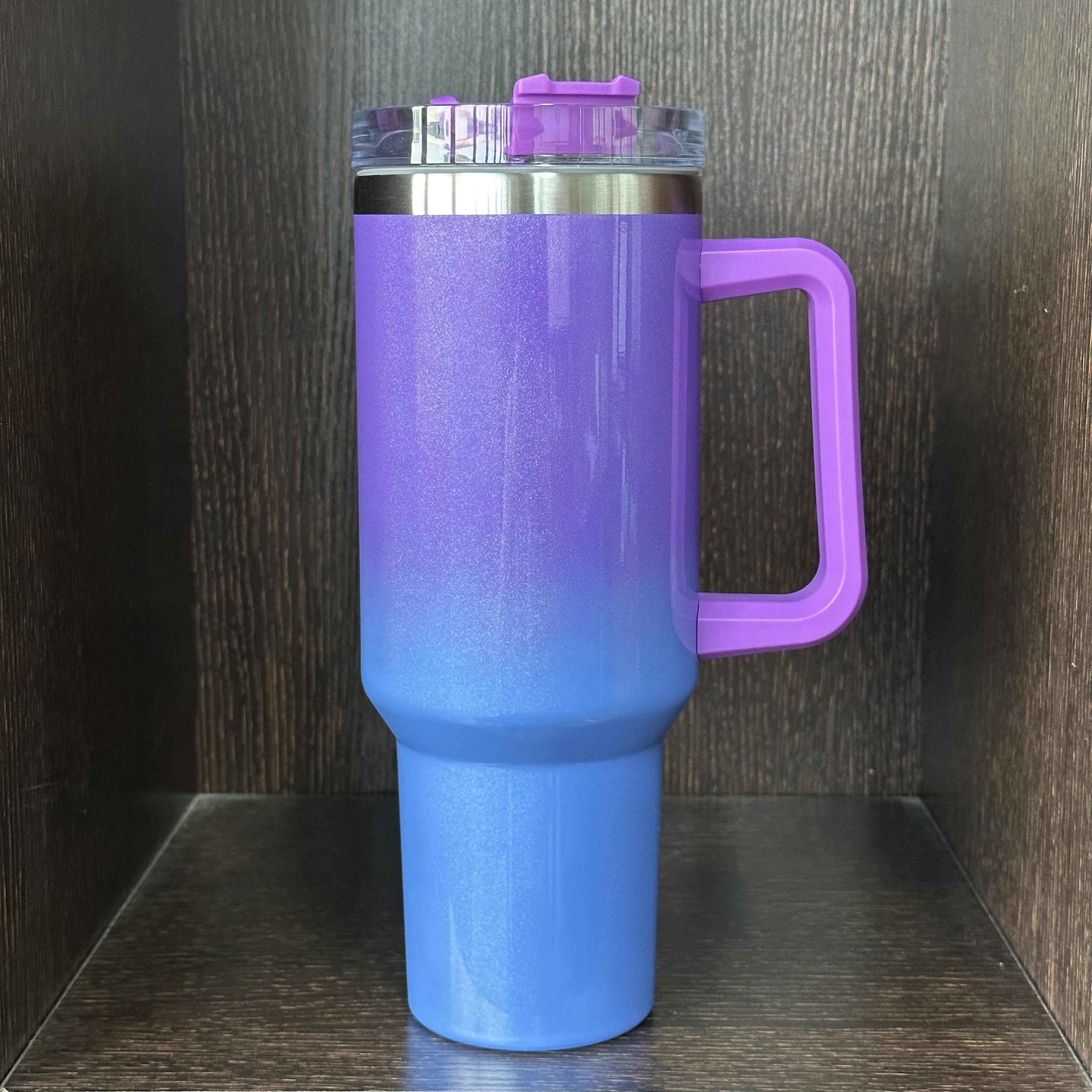 YETI Rambler 35 oz Straw Mug, Vacuum Insulated, Stainless Steel, Peak Purple