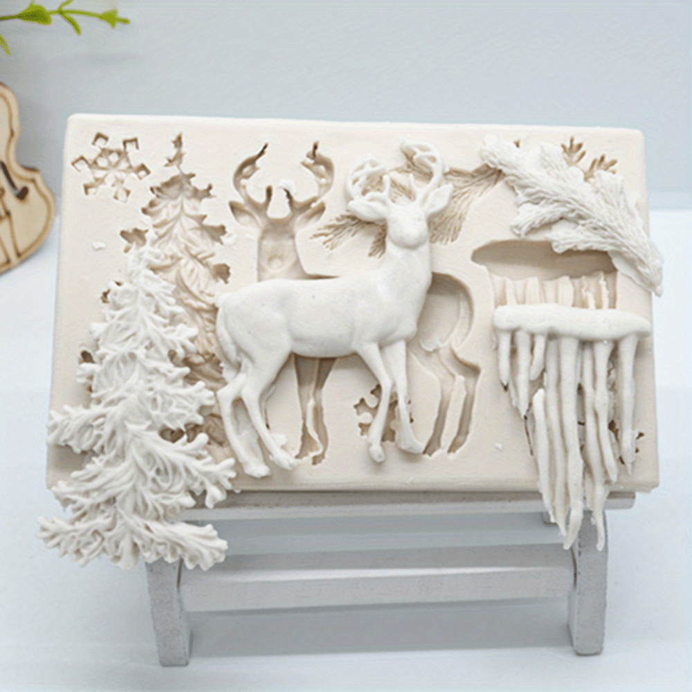 3D Deer Silicone Mold | Cake Craft Shoppe, LLC