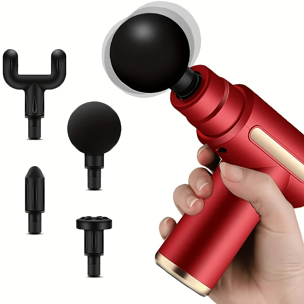 New Muscle Massage Gun Deep Tissue Back Massager Portable Electric  Percussion Massager Lower Back Pain Relief Neck Stress Relief - AliExpress