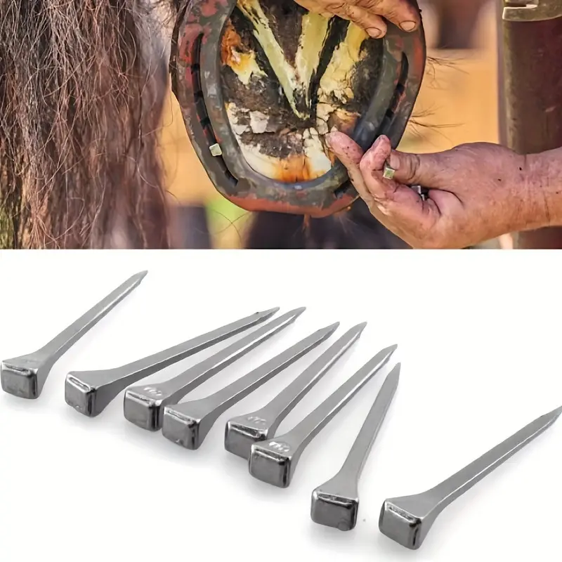 Length Horseshoe Nails Carbon Steel Horseshoe - Temu