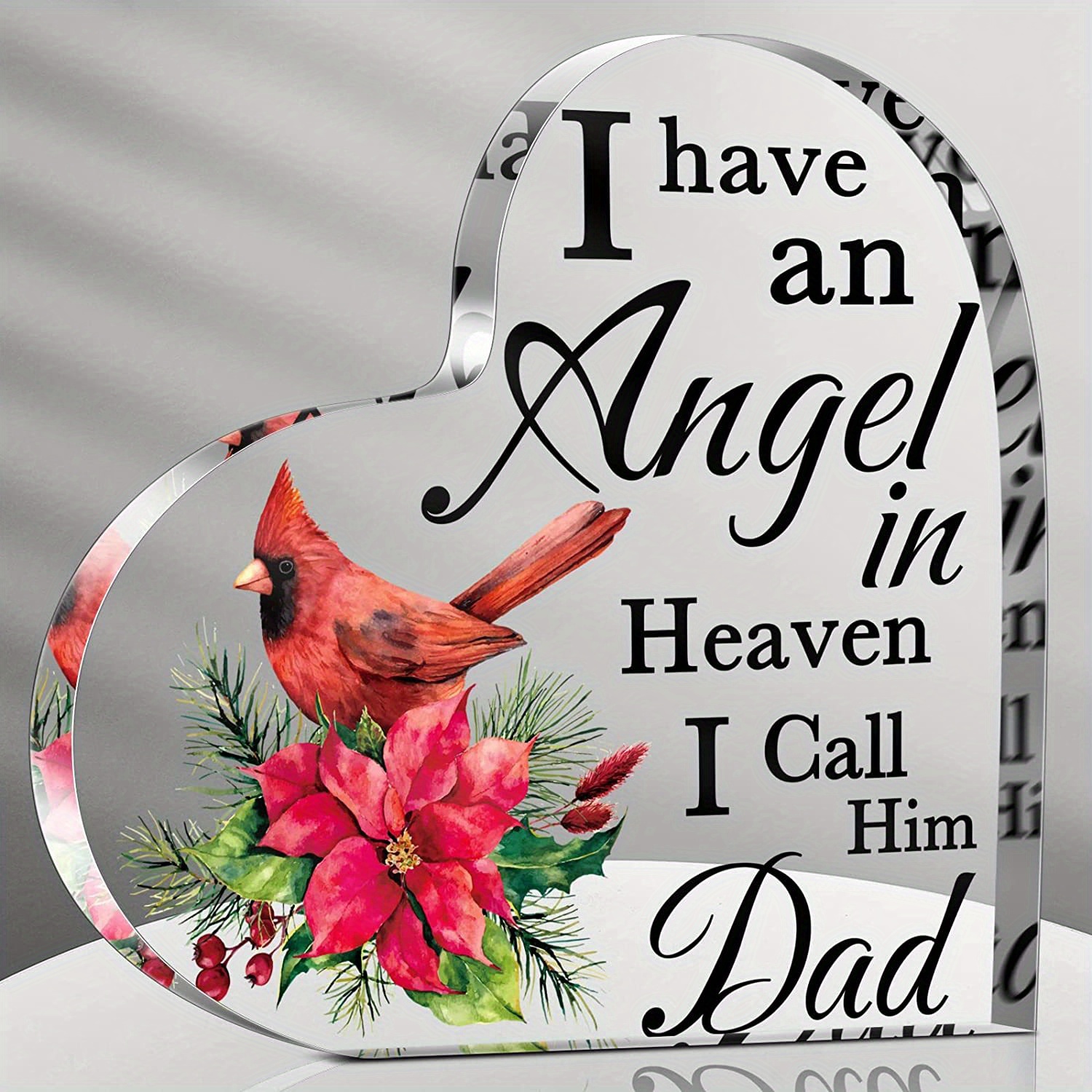 Red Memorial Cardinal Gifts Sympathy Bereaved Gifts Dad/mom Temu