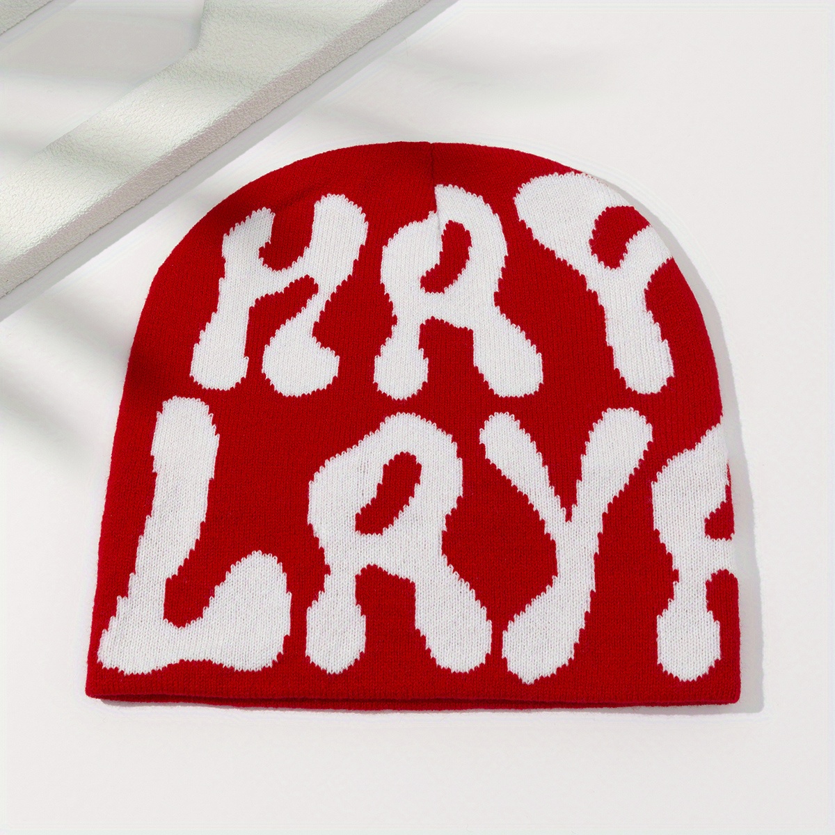 Y2K Hip Hop Candy Knitted Beanie Hat