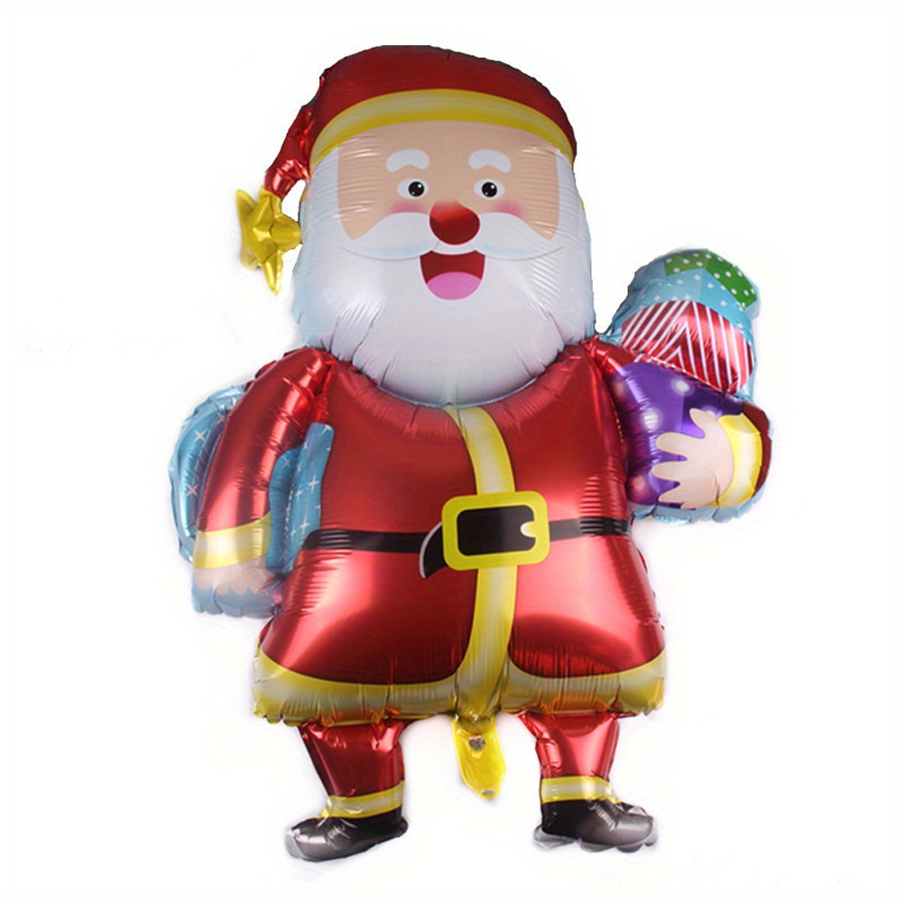 Inflatable Standing Christmas Aluminum Foil Balloon Snowman - Temu