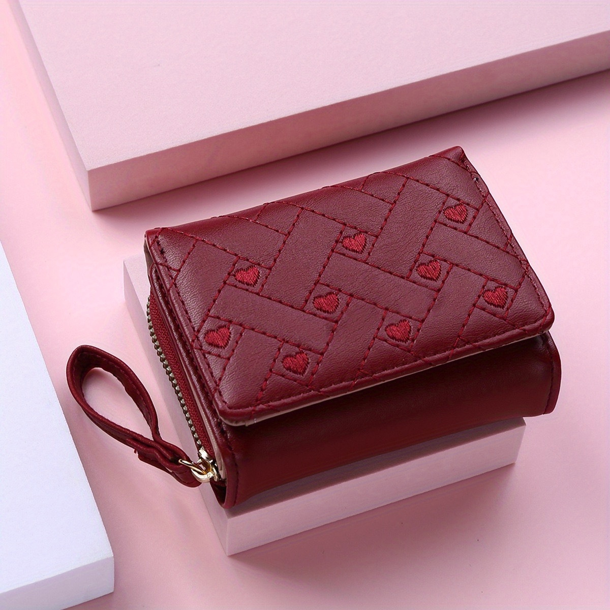 Miao Embroidery Leather Wallet