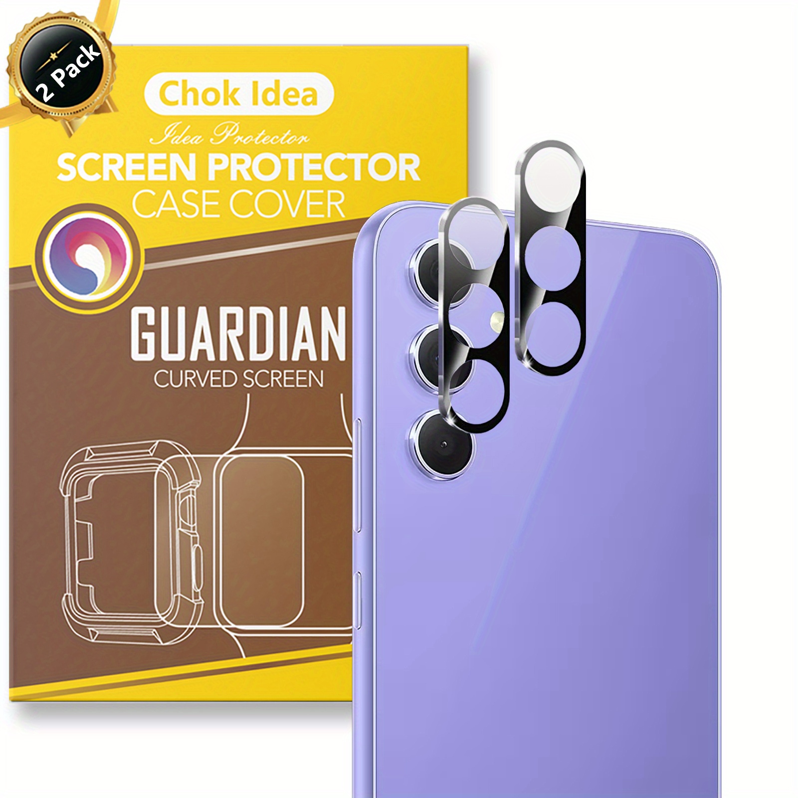 Pack Promo 1 Protector Pantalla iPhone + 1 Protector Cámara