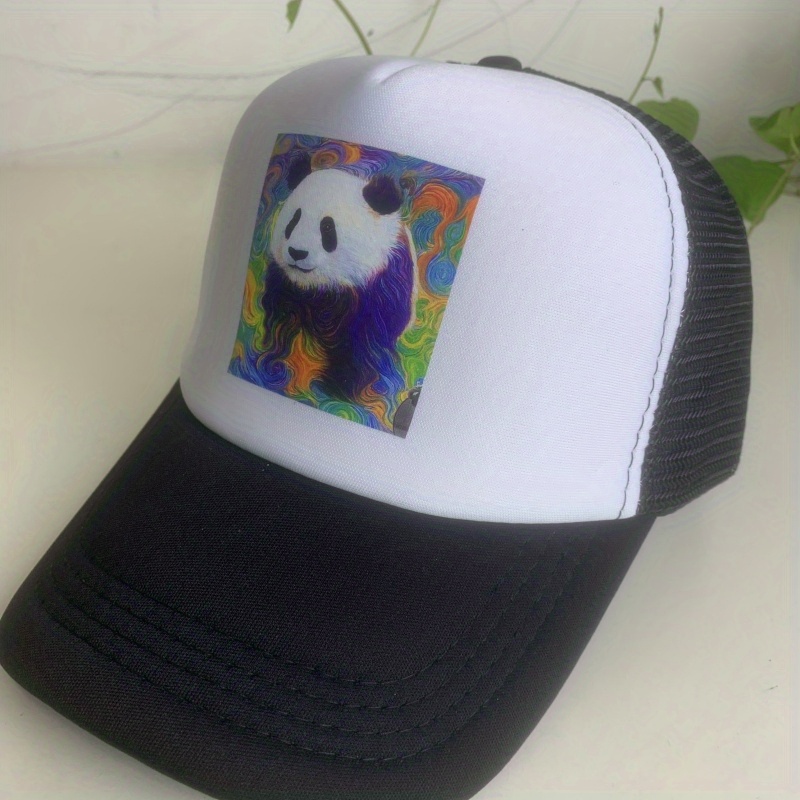 Panda Pattern Baseball Cap for Men