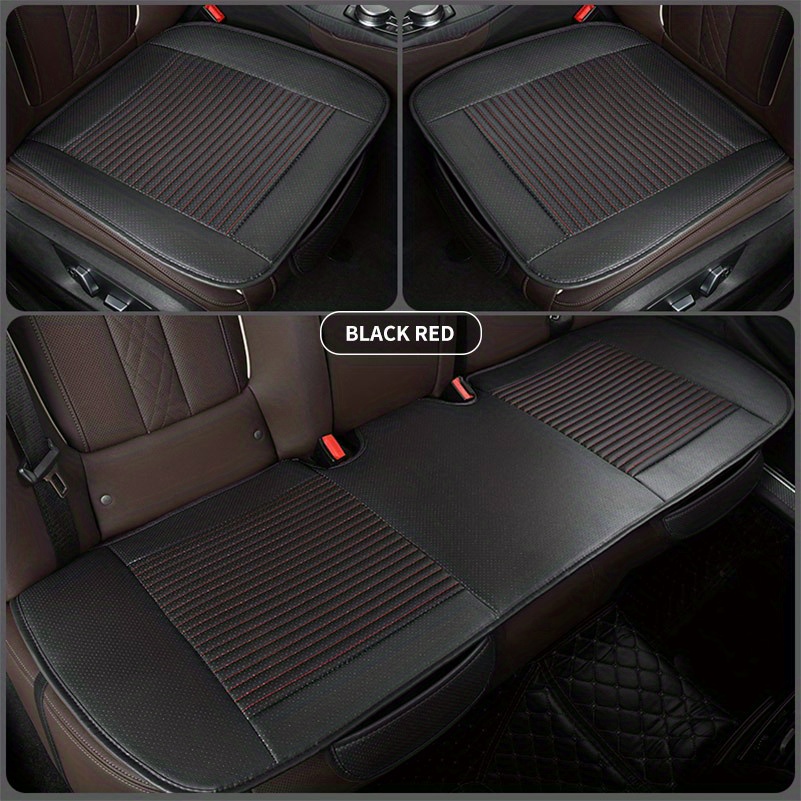 PU Leather Seat Covers Full Set for Most Cars, Full Surrounded