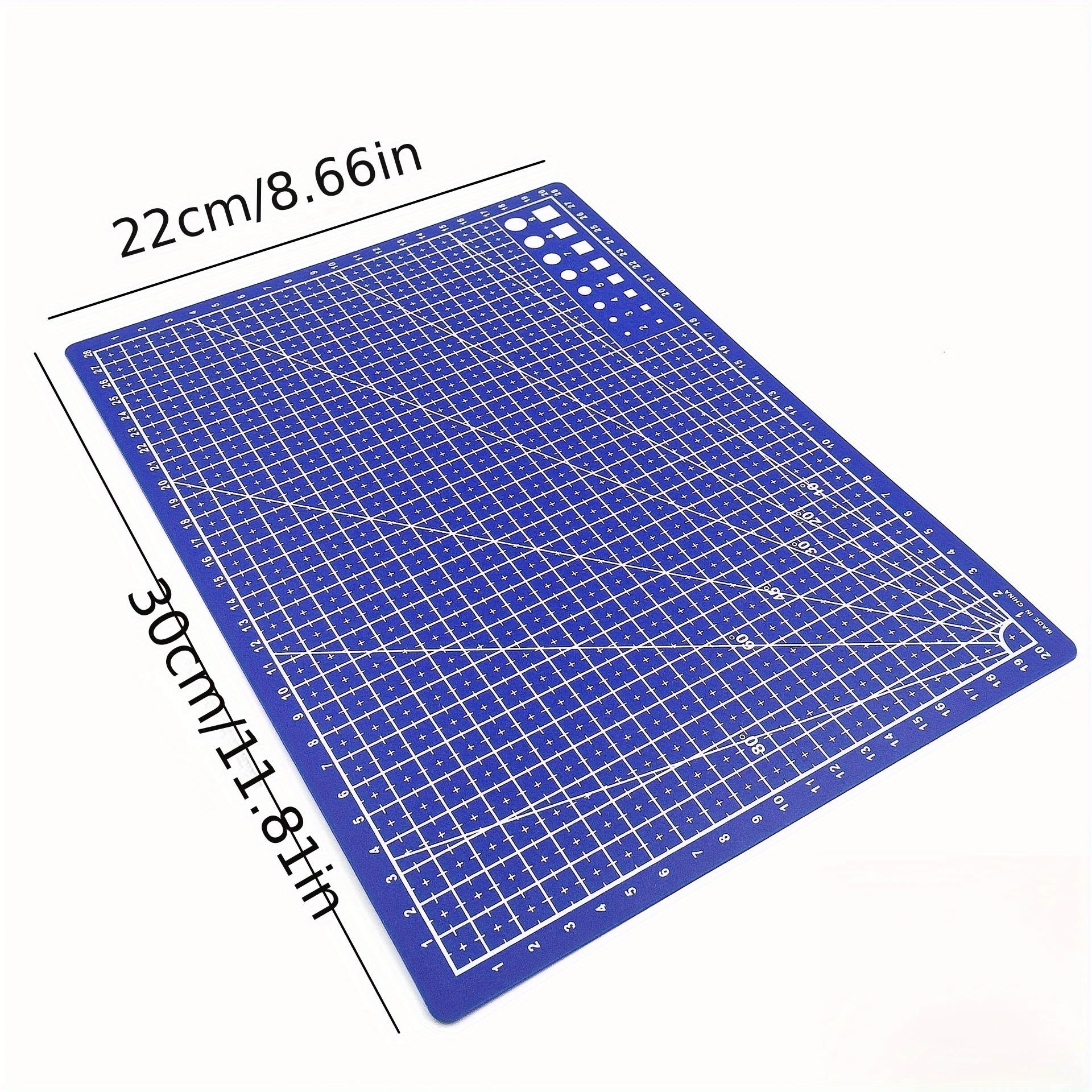 1pc A4 Cutting Mat Cutting Board Factory Three-layer Self-healing Cutting  Rubber Board Cutting Mats For Crafts 11.81inch*7.87inch