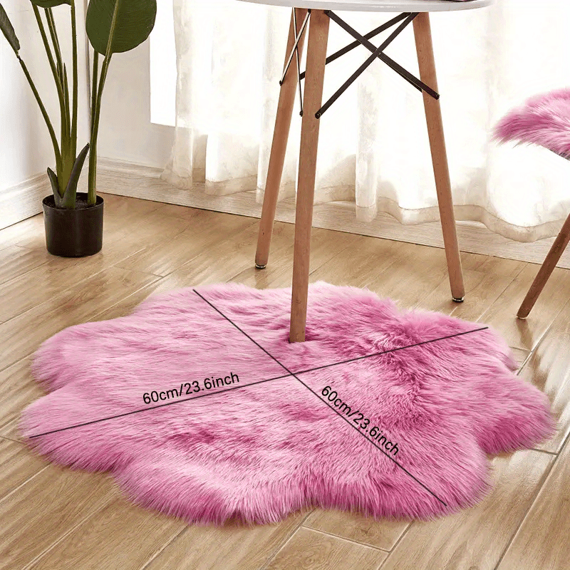 LELINTA Large Area Rug, Soft Silky Smooth Carpet Fluffy Area Rug for Home  Kids Bedroom Dormitory Decor Chair Cover Seat Pad Sofa Bedside Anti-Slip