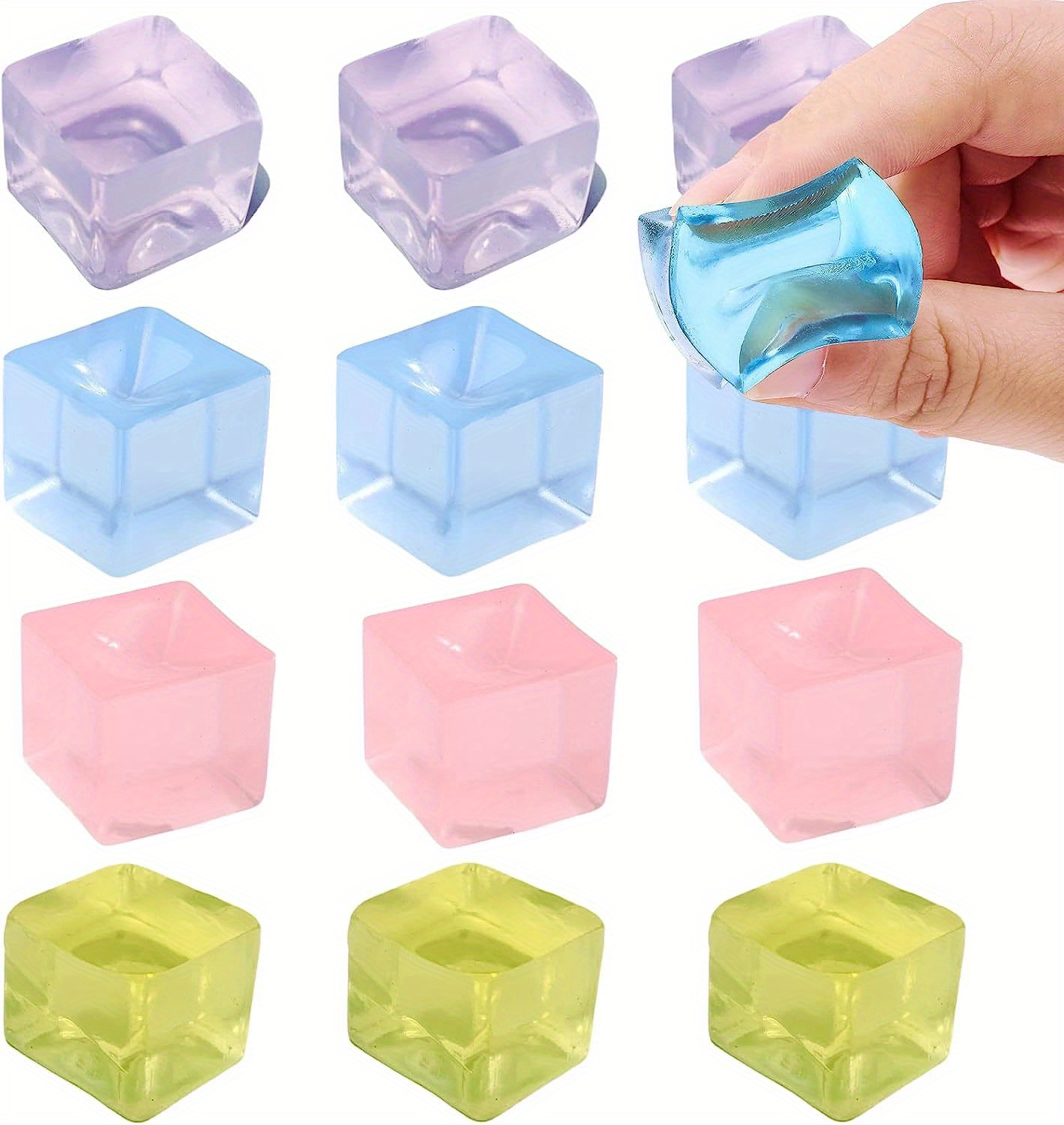 Pompones Para Manualidades - 10 Unidades De 6 Cm, Pelo De Conejo Imitación, Color Verde Menta, Esponjosos Y Suaves