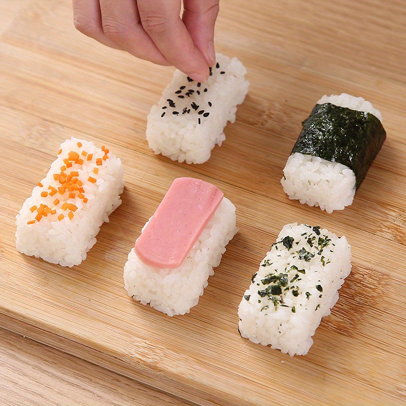 1 Pezzo, Stampi Per Onigiri, Stampi Per Polpette Di Riso A 5 Cavità,  Produttori Di Sushi Giapponese, Per La Scatola Del Pranzo, Decorazione  Della