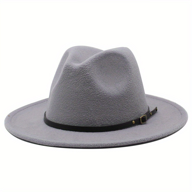 Retro Breathable Fedora Cap for Men and Women