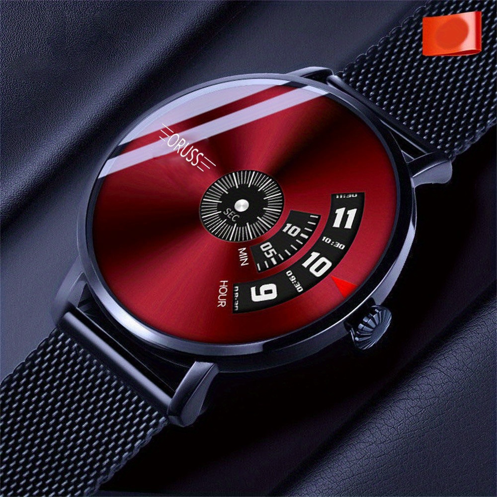 Reloj Samurai Inferno Red Hot - Reloj LED sin rostro, Negro -, Moderno
