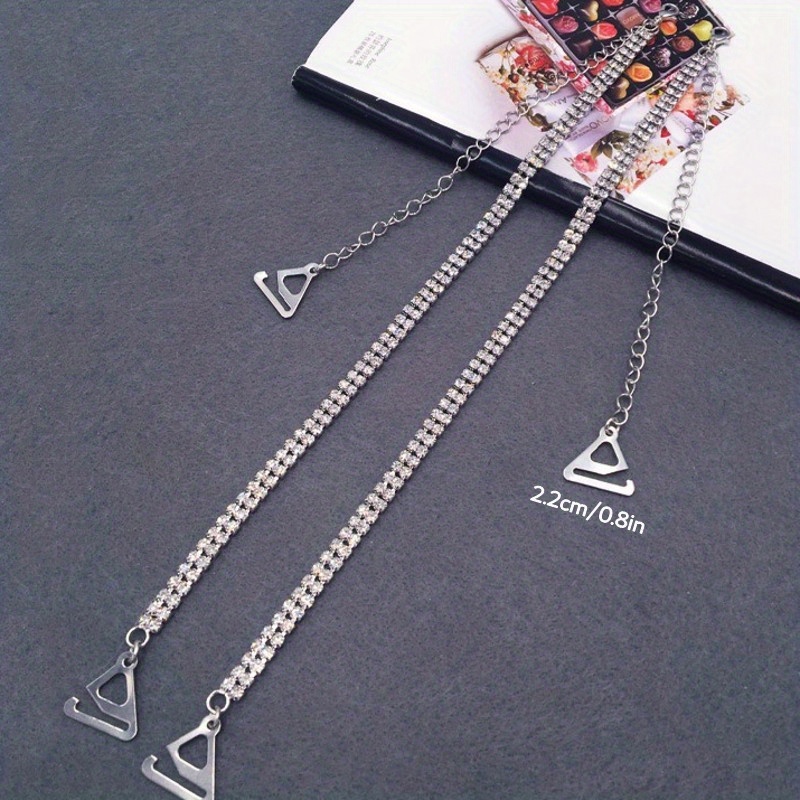 Rhinestone Bra Strap - Temu