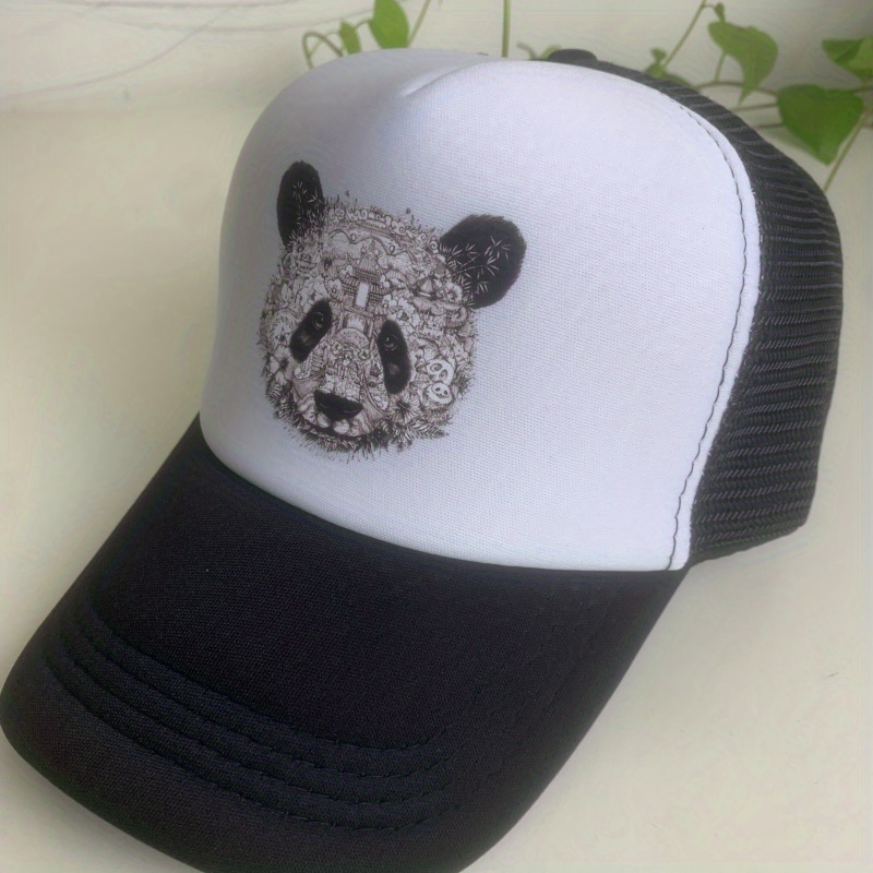 Panda Pattern Baseball Cap for Men