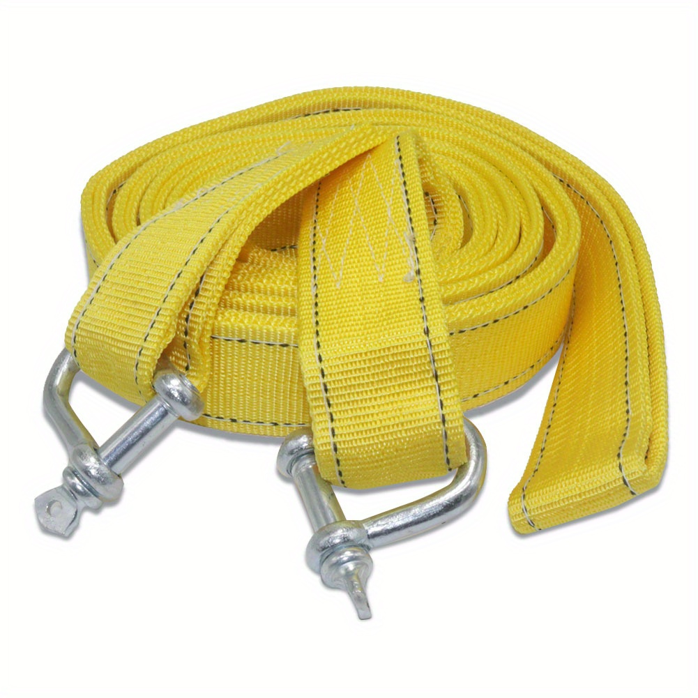 Heavy duty 8tons Car Towing Rope Strap Cable W/ U Hooks - Temu