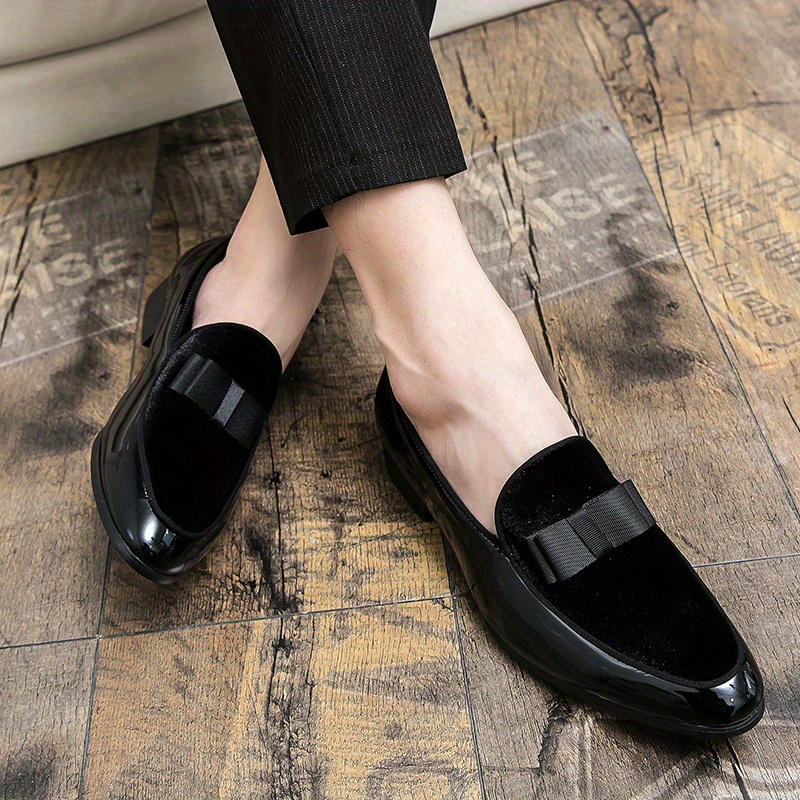 Mens Business Casual Shoes Gentleman Style Slip On Leather Shoes | Shop ...