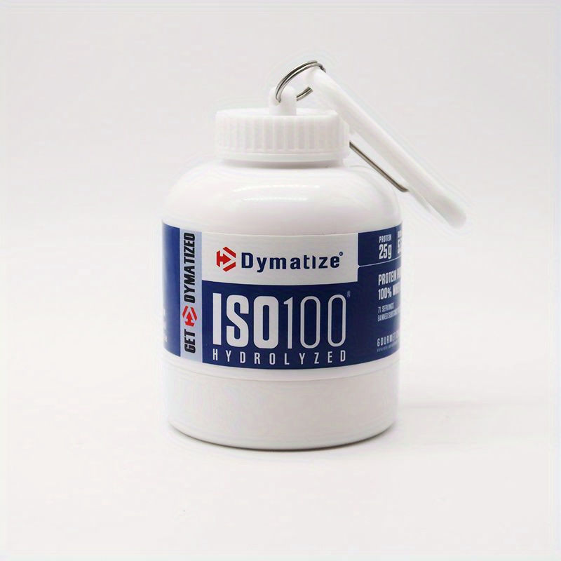 Protein Powder Medicine Bottle Mini Portable Cup Keychain - Temu