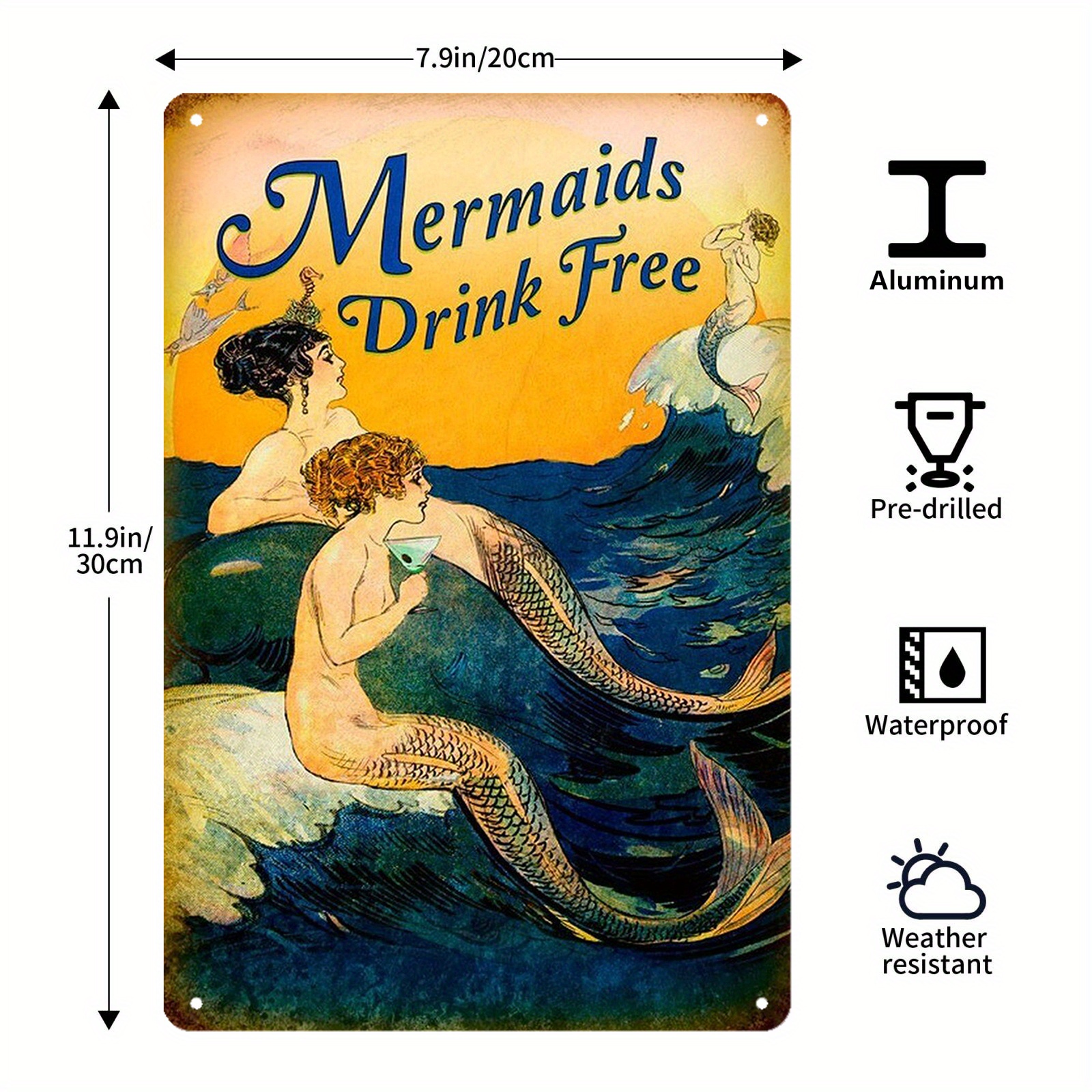 Mermaid Fishing Posters for Sale