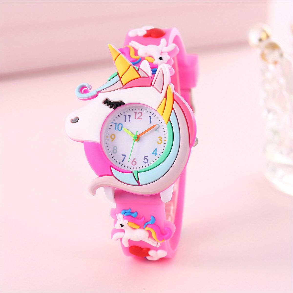 reloj infantil unicornio