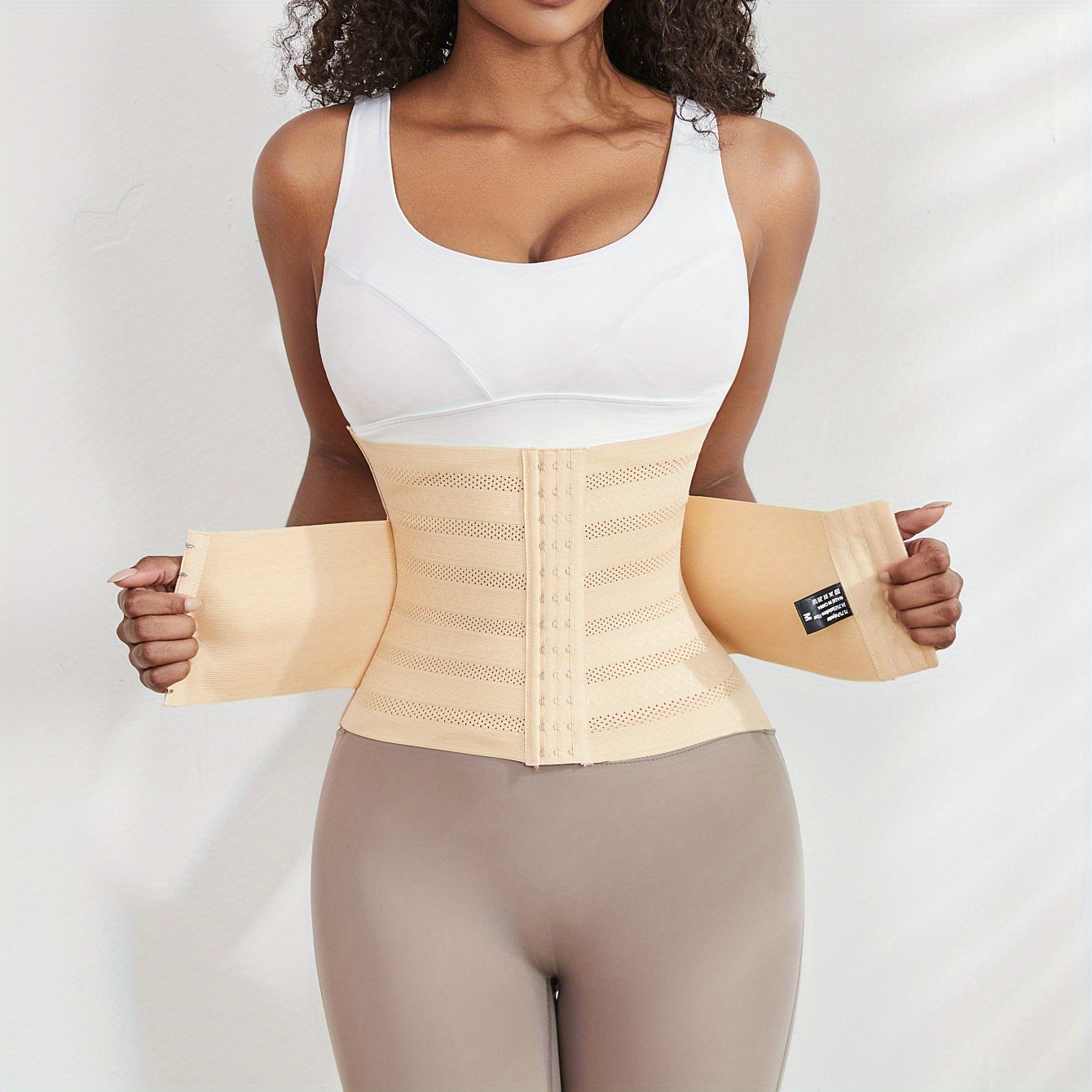 Adjustable Hourglass Waist Trainer, Slimming High Support Cincher With  Metal Boning, Exquisitely Shape Hips & Butt, Women's Shapewear