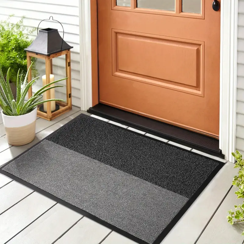 Heavy & Duty Doormat, Durable Welcome Mat, Quick Dry Absorbent Bath Mat, Low  Profile Floor Mat Front Doormat Indoor And Outdoor Doormat, Non Slip Rugs  For Entryway, Patio, High Traffic Areas 