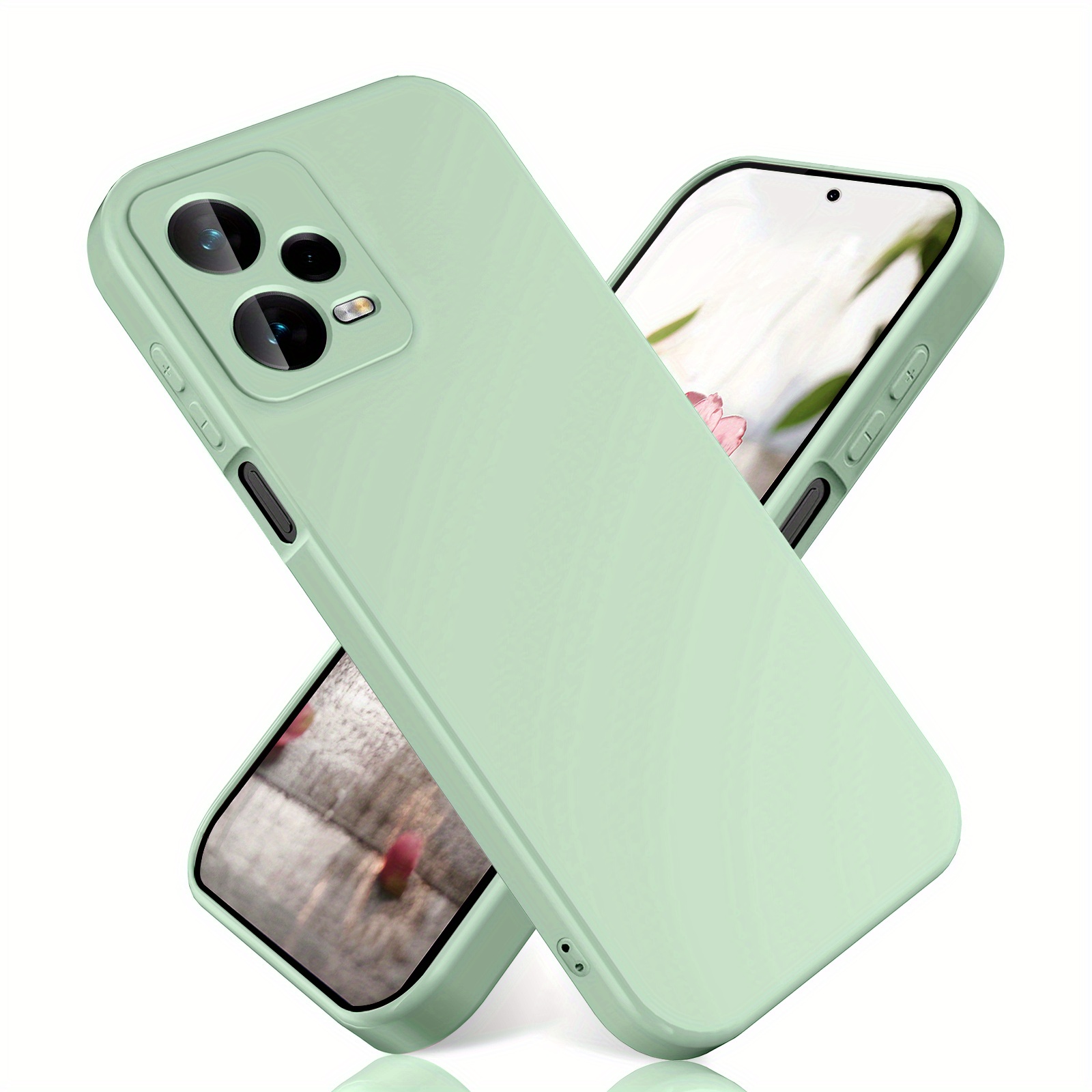 Funda Silicona Líquida Ultra Suave para Xiaomi Redmi Note 12 Pro 4G Color  Verde