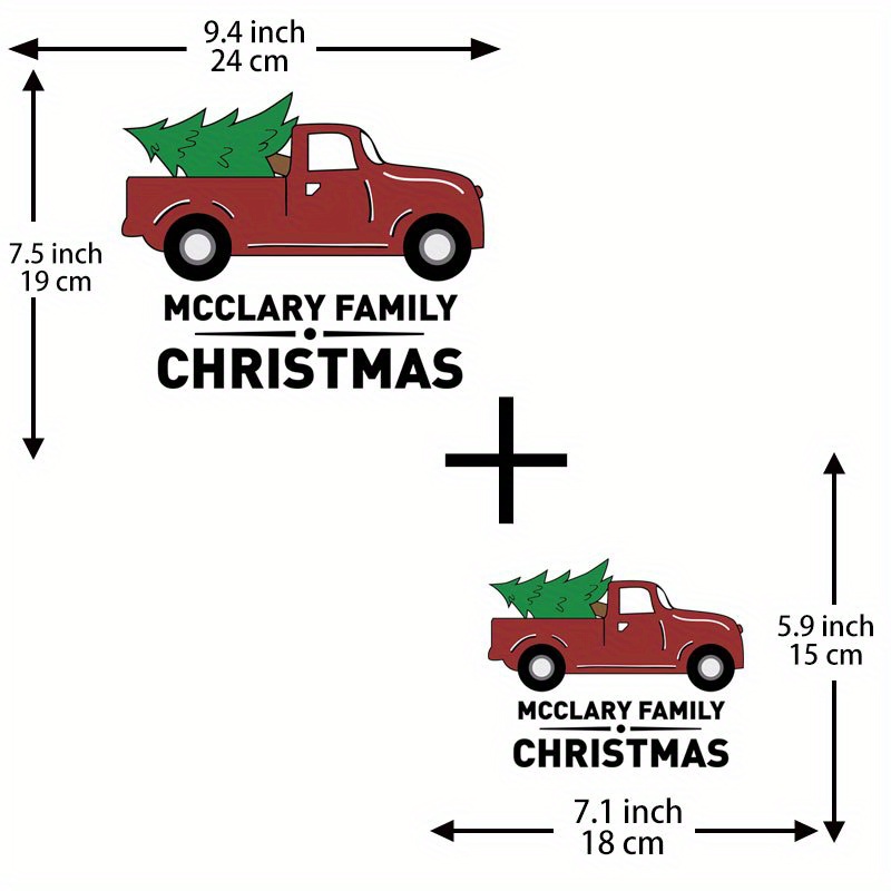 American Greetings Holiday Woodland Deer/Script/Truck Gridline