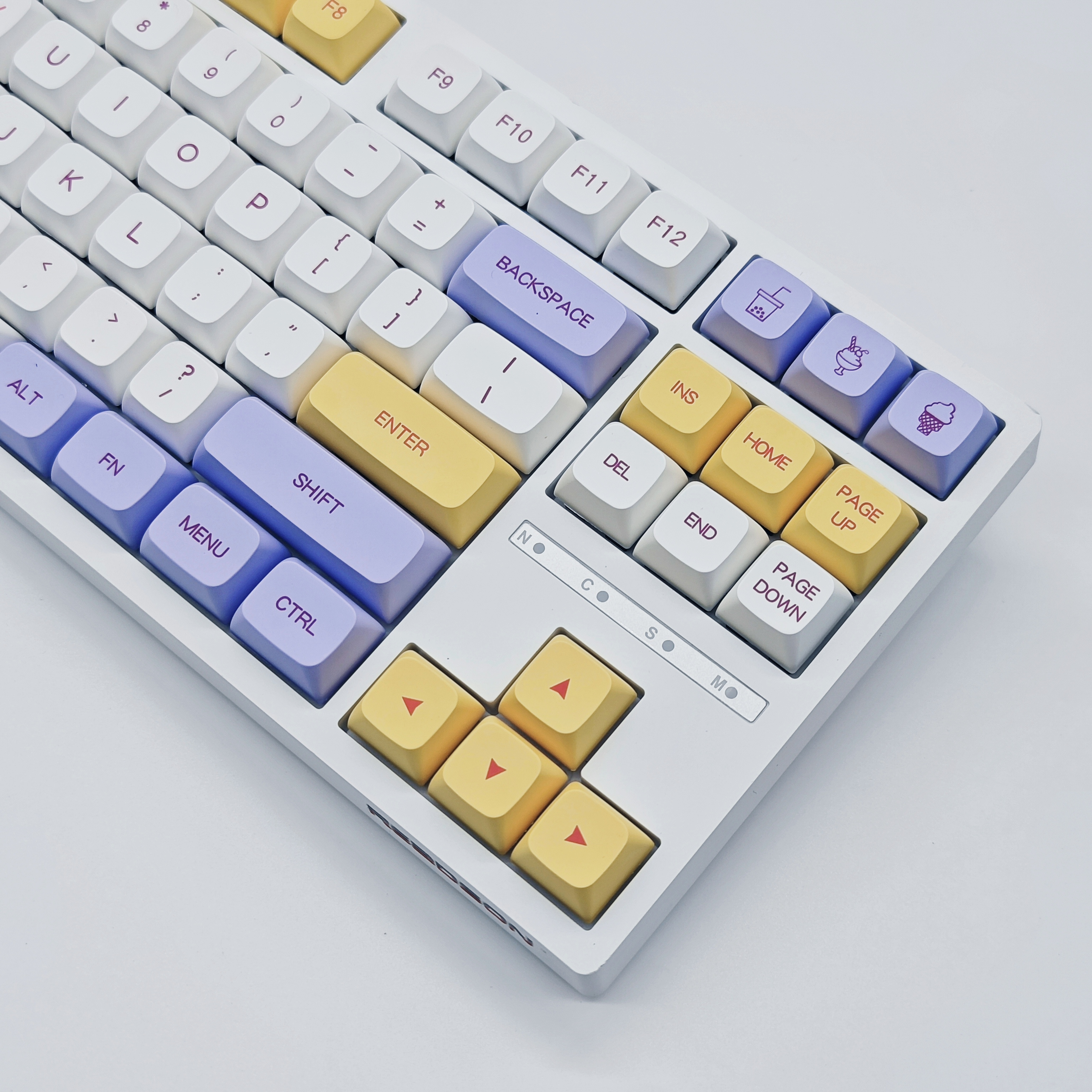 136 Key Pbt Japanese English Keycaps Xda Profile Height Dye - Temu