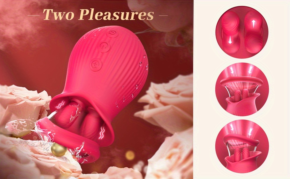 1 Pieza Vibrador Mujer Juguete Sexual Rosa Estimulador - Temu