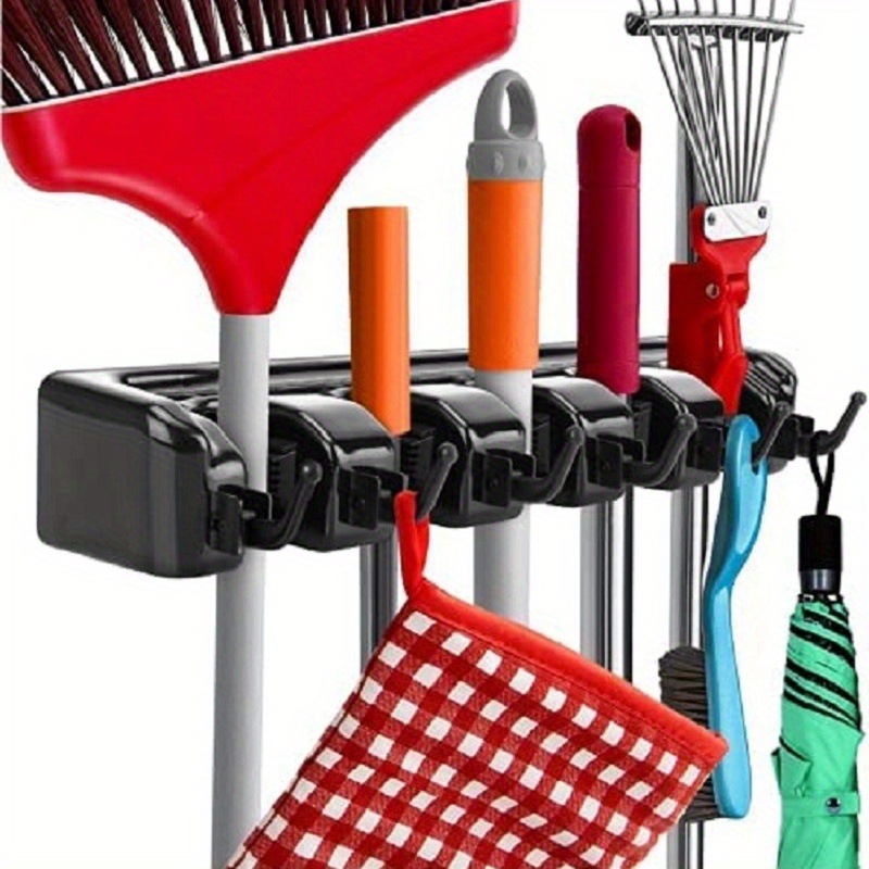 Multifunctional Mop Storage Rack Mop Holder Broom - Temu