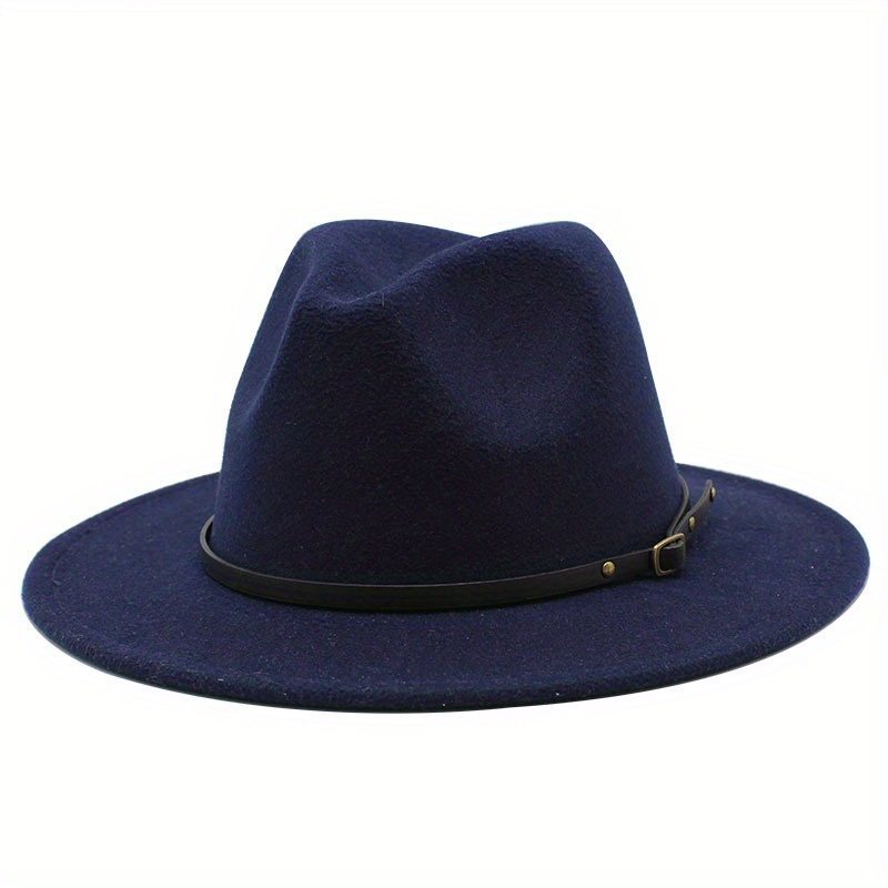 Retro Breathable Fedora Cap for Men and Women