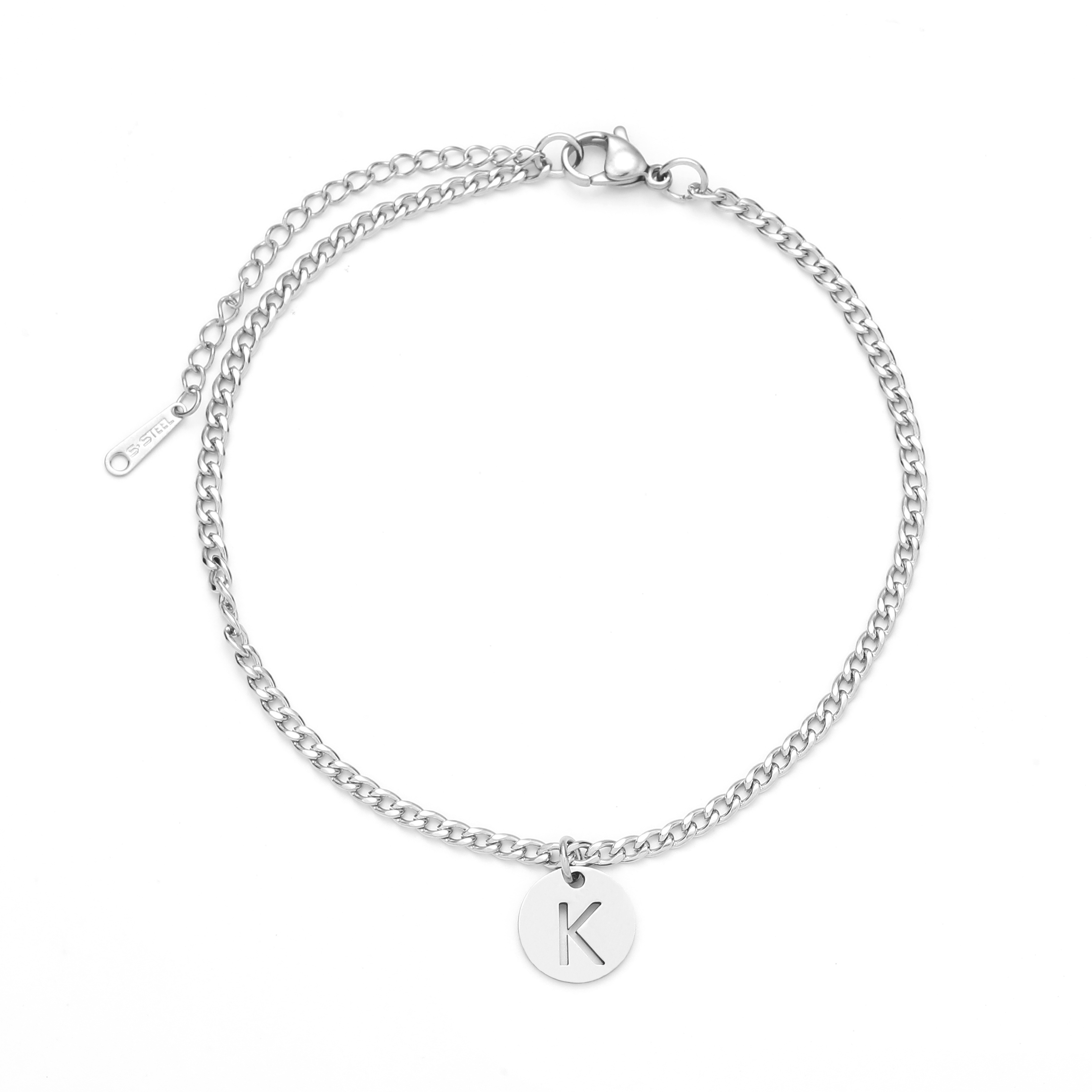 K Letter (bracelet accessory)