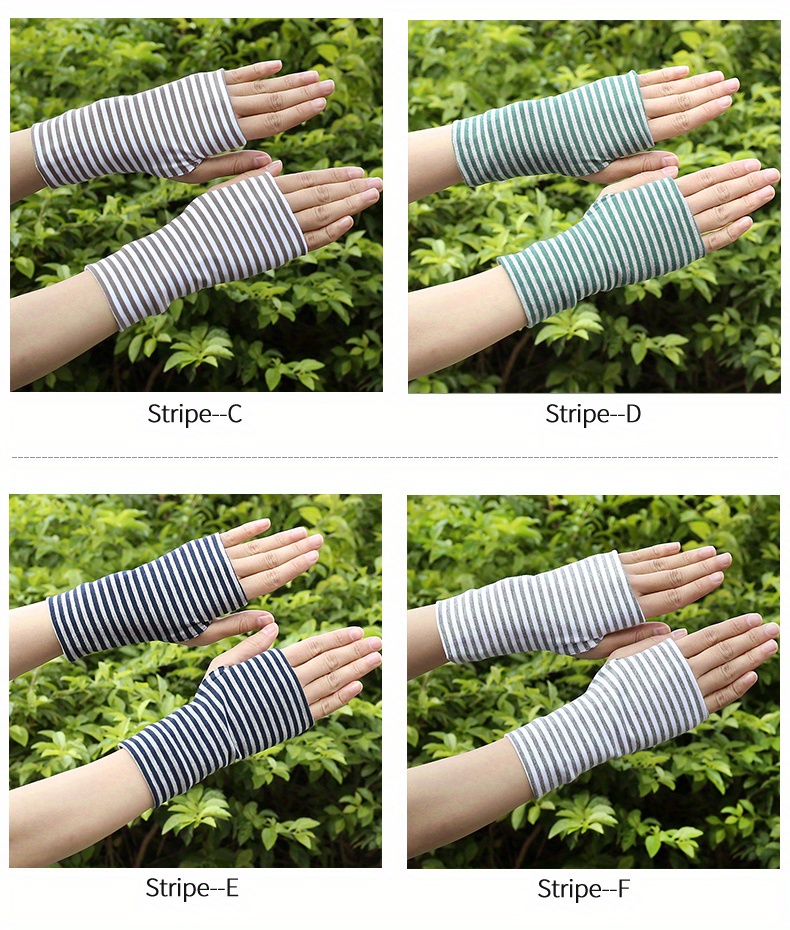 Pure Cotton Thin Sun Protection Touch Screen Cycling Half - Temu