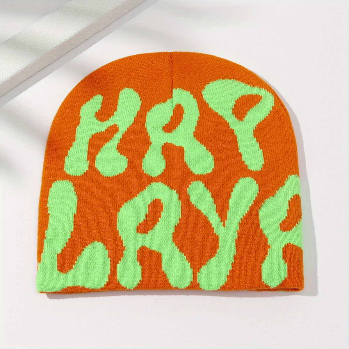Y2K Hip Hop Candy Knitted Beanie Hat
