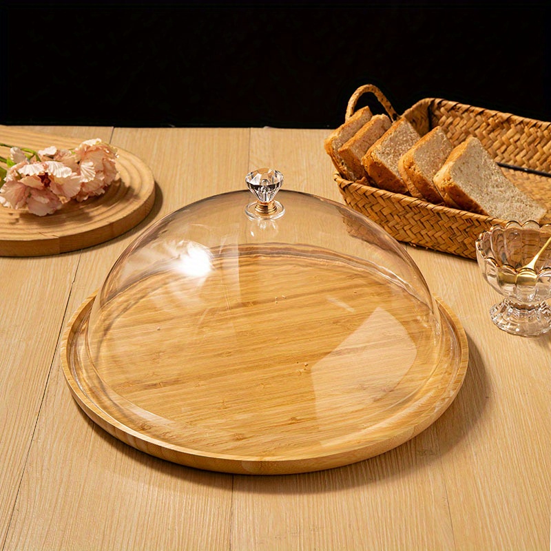 1pc Stainless Steel Restaurant Cloche Serving Dish Food - Temu