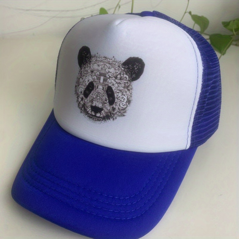 Panda Pattern Baseball Cap for Men