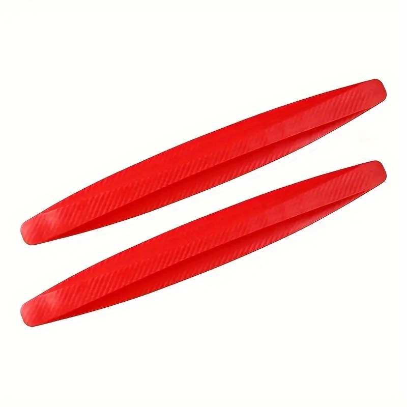 2pcs Car Bumper Protector Strip Guard Corner Anti Collision Styling Mouldings
