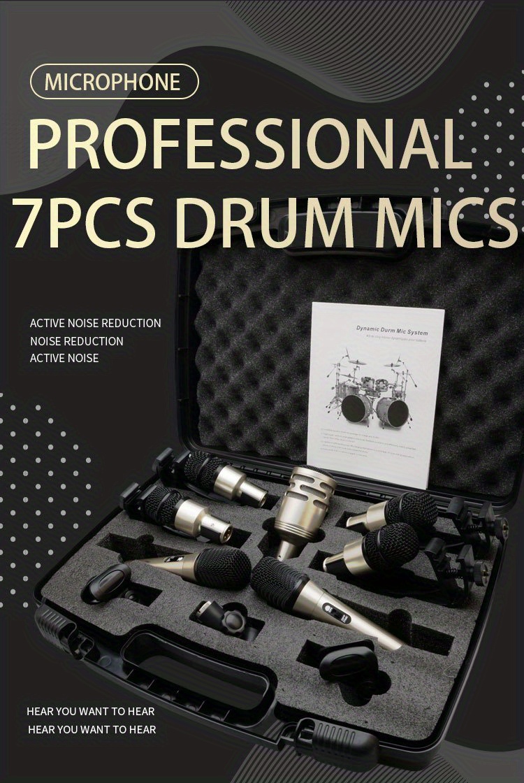 Professional Performance Series Tambour Microphone Pickup