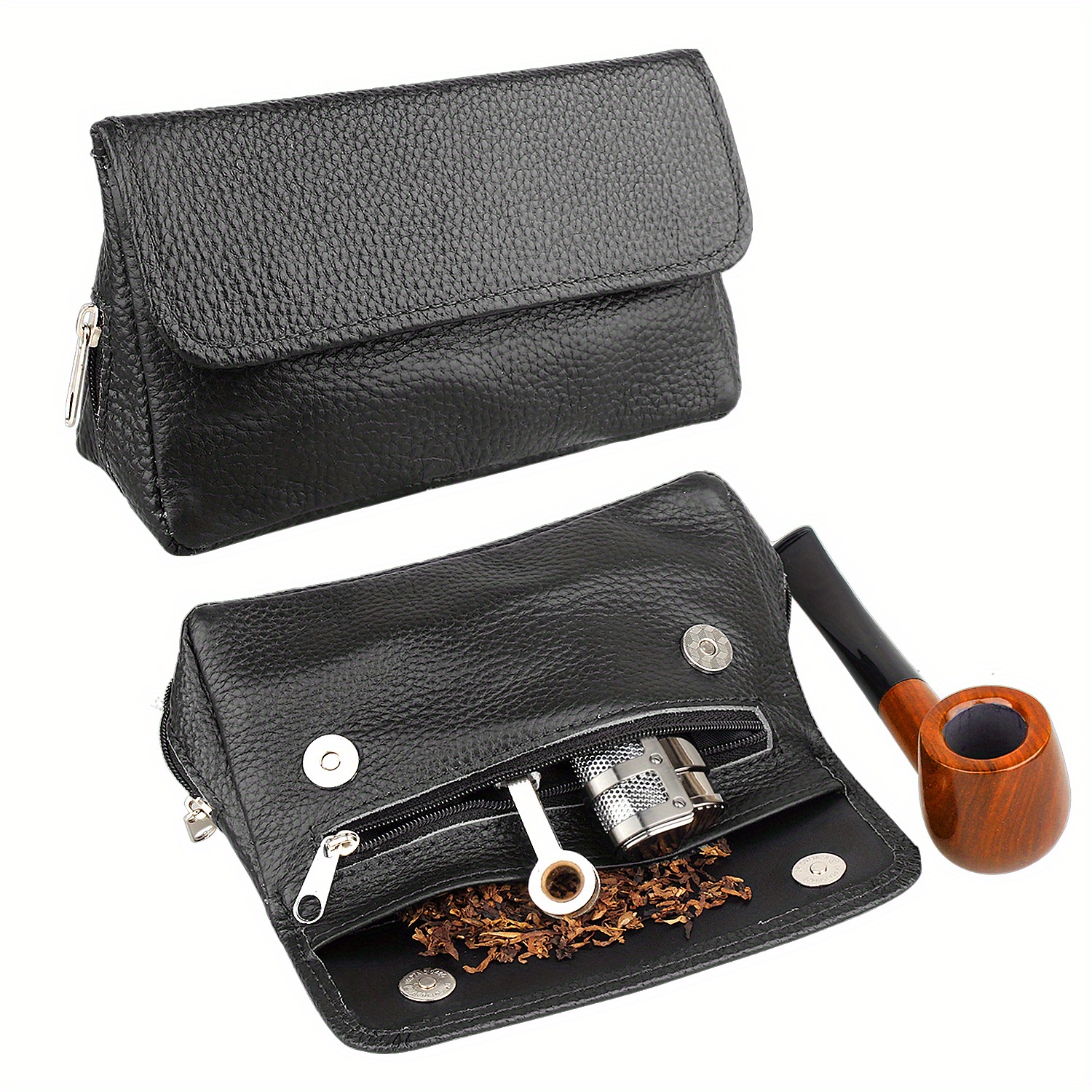 FB LEATHER PIPE BAG TOBACCO & PIPE BAG ACCESSORIES BT 163 NEW