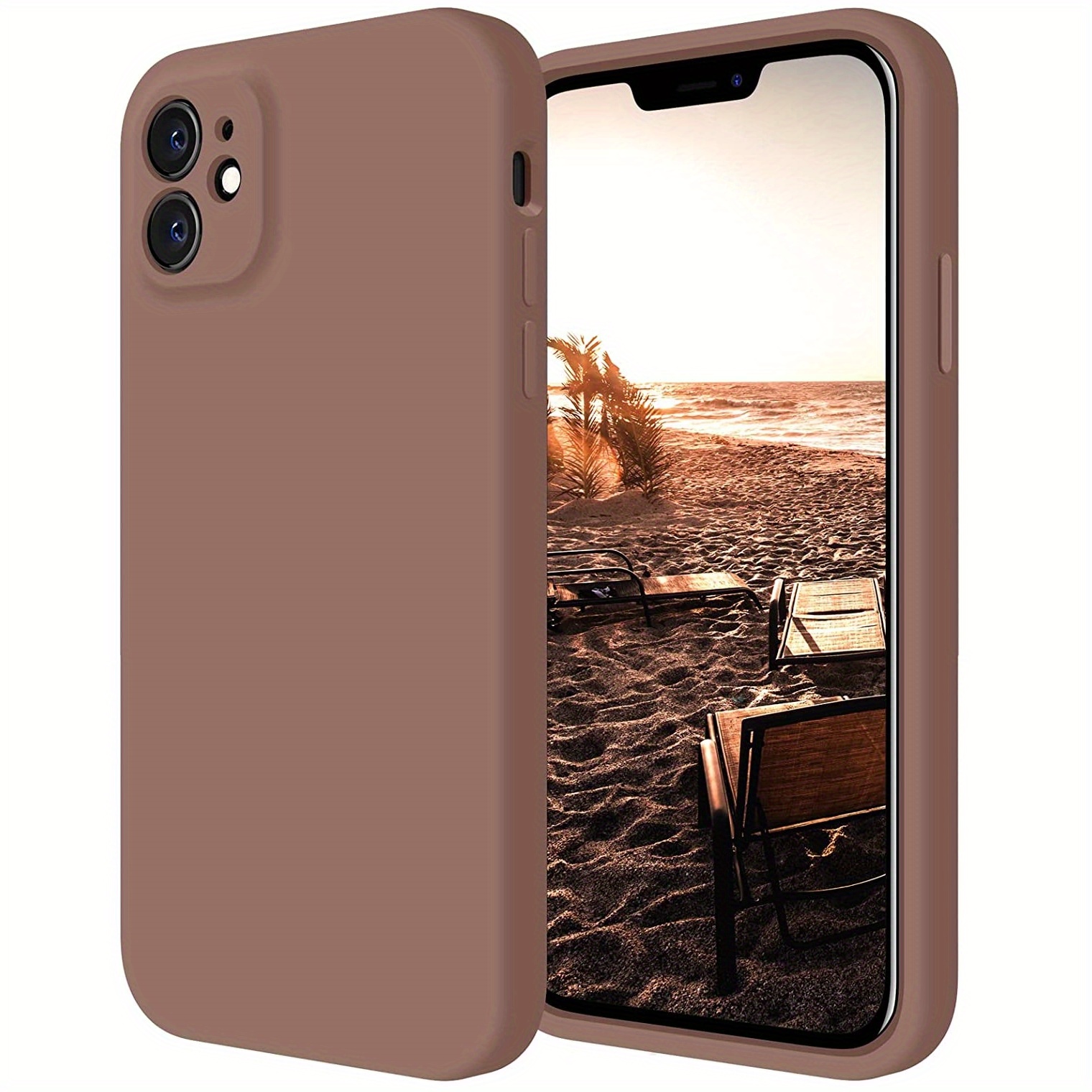 TBOC Funda Compatible con iPhone 11 [6.1] Carcasa Rígida [Turquesa]  Silicona Líquida [Tacto Suave] Forro Interior Microfibra [Protege la  Cámara] Antideslizante Resistente Suciedad Arañazos : : Electrónica