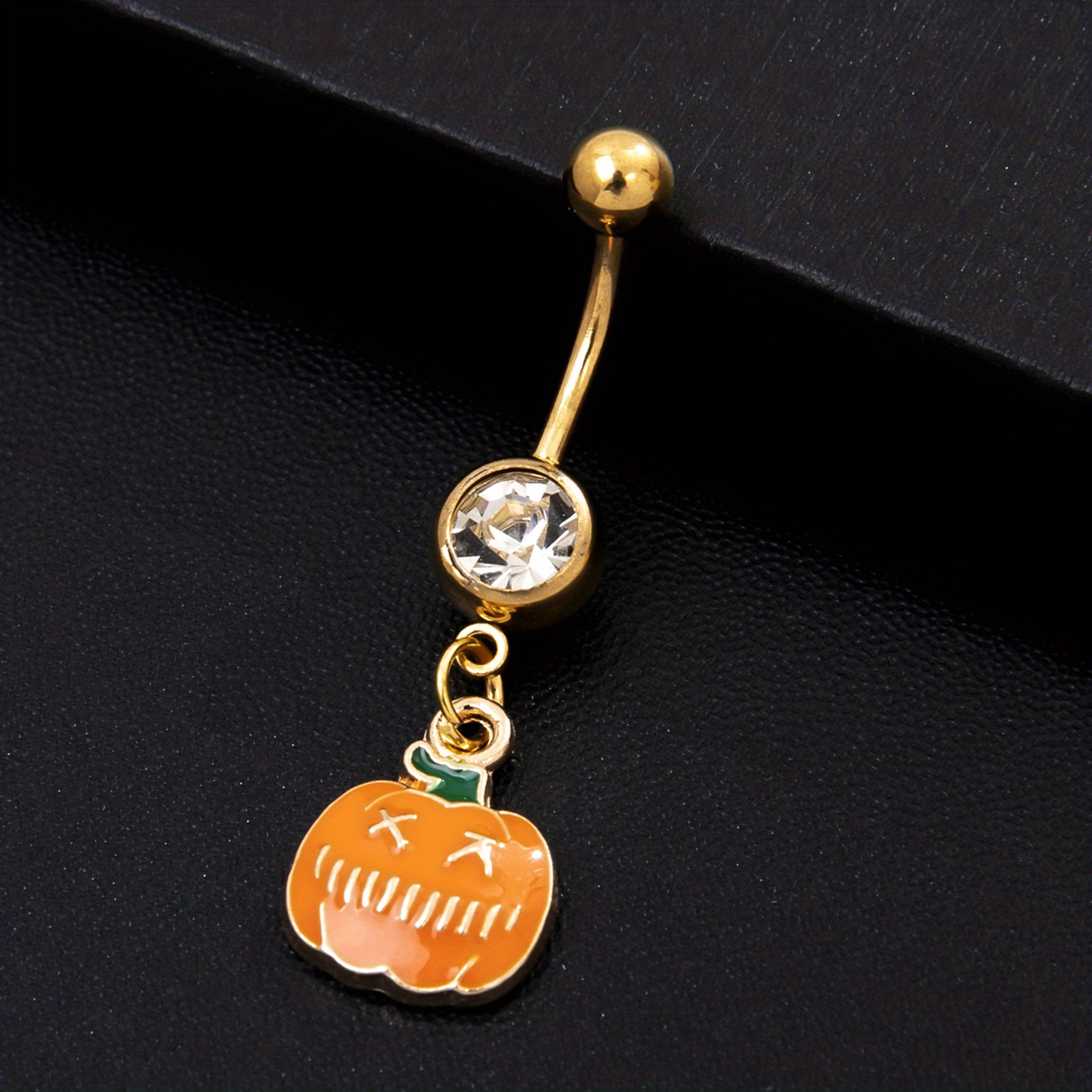 Pumpkin 2025 belly ring