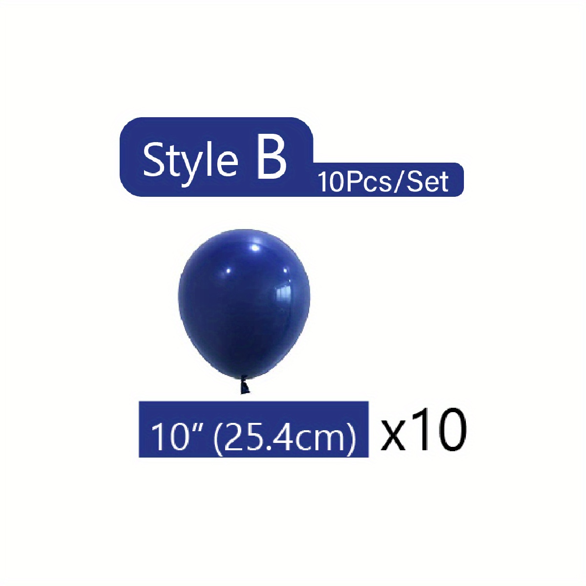 Set Kit Arco Ghirlanda Di Palloncini Blu Navy E Argentato - Temu Italy